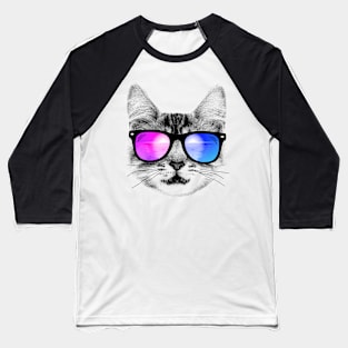 House cat in the beach Baseball T-Shirt